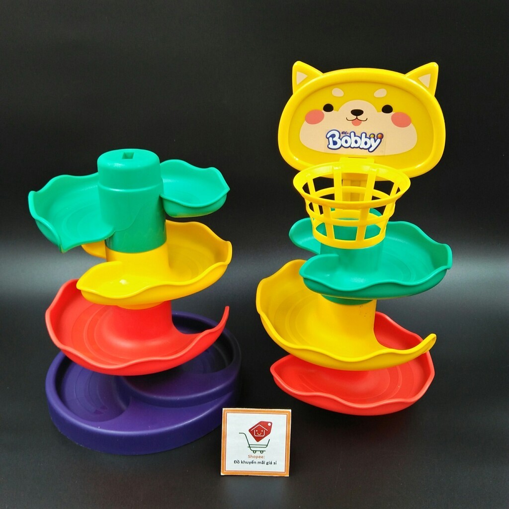 Bộ thả bóng sắc màu 7 tầng cho bé Bobby