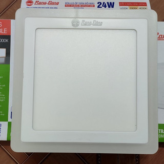 Đèn Led ốp trần 24W Đổi Màu Rạng Đông