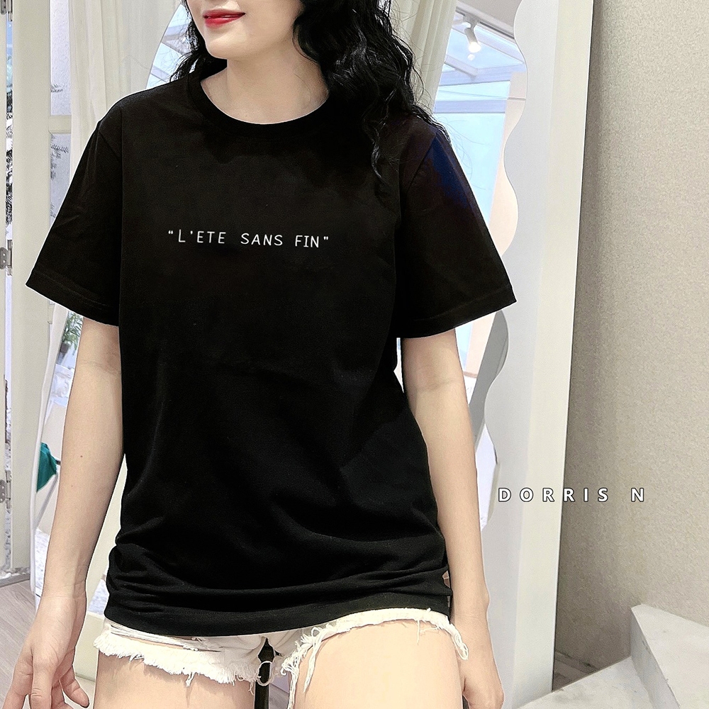 Áo thun thiết kế  LETE SANS FIN nhiều màu dễ phối đồ