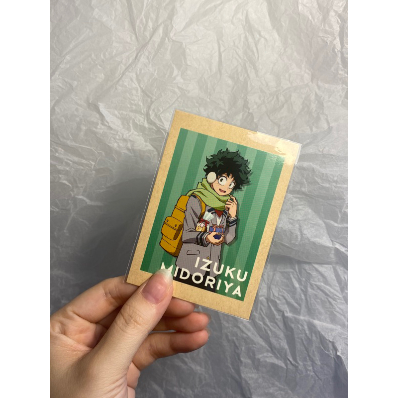 [Card Official] My Hero Academia Midoriya Izuku Card pola
