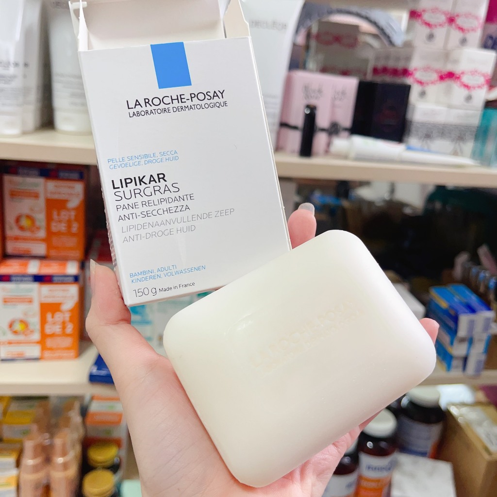 Xà bông dưỡng ẩm Lipikar Surgras La Roche Posay 150g