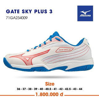 Giày cầu lông mizuno gate sky plus 3 chính hãng pack mới 2024