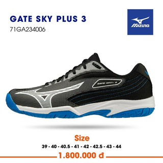 Giày cầu lông mizuno gate sky plus 3 chính hãng pack mới 2024