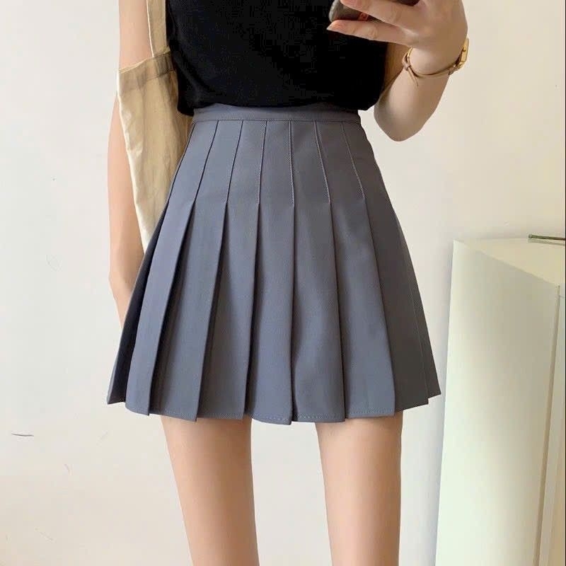 Chân váy xếp ly tennis dáng xòe cạp cao xinh xắn