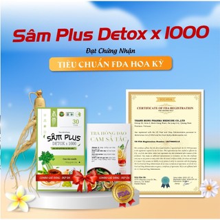 Giảm Cân Sâm Plus Detox