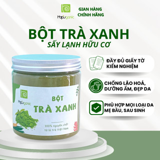 Bột Trà Xanh Sấy Lạnh Nguyên Chất Trắng Da Ngừa Mụn Hapuganic