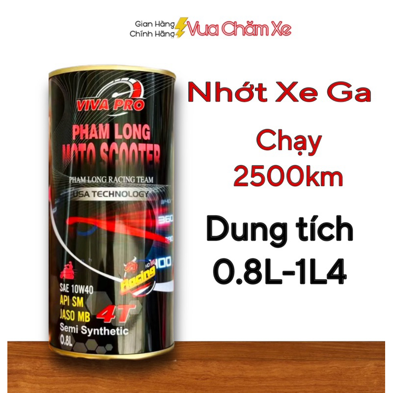 Nhớt phạm long scooter chuyên tay ga