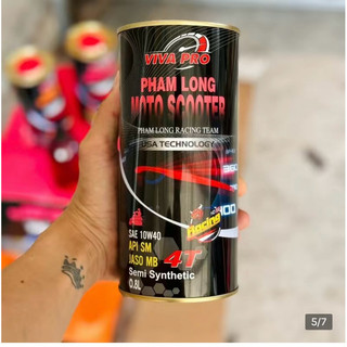Nhớt phạm long tay ga( chạy 2500km)