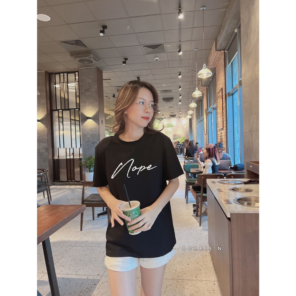Áo phông thiết kế hiện đại , trẻ trung NOPE MỚI full size