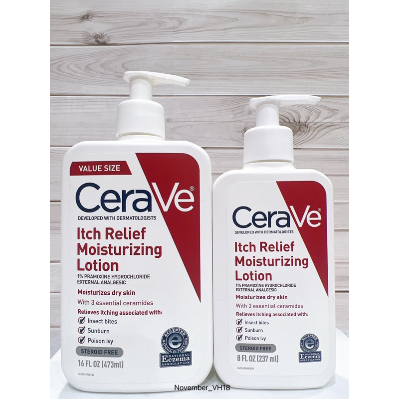 Kem dưỡng da CeraVe Itch Relief Moisturizing Lotion