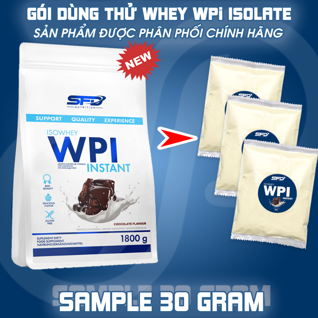 Sample Whey ISOWHEY WPISFD Nutrition