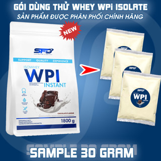 Sample Whey ISOWHEY WPISFD Nutrition