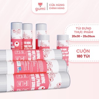 Túi đựng thực phẩm tự hủy sinh học Gumi có quai T-Shirt