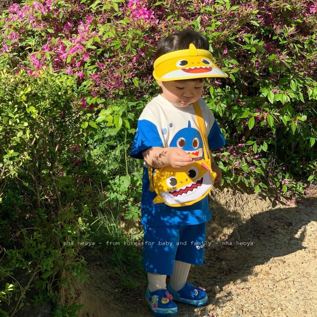 TÚI XÁCH ĐEO CHÉO PINKFONG BABYSHARK CHO BÉ