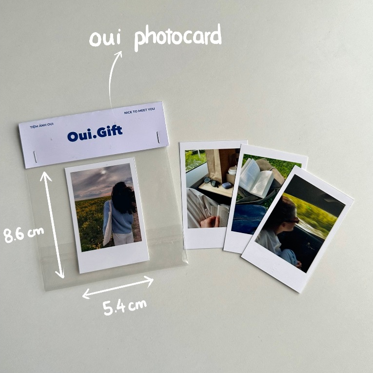 In ảnh theo yêu cầu - Giấy lụa cao cấp - khung Photocard chất lượng cao kích cỡ chuyên dùng để nhét ốp điện thoại, ví