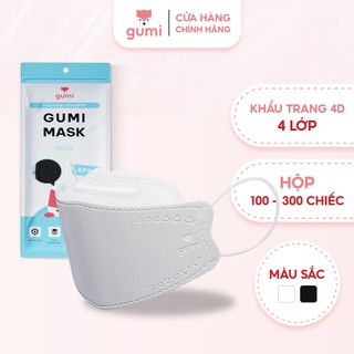  Khẩu Trang KF94 4 Lớp Gumi Mask Kháng Khuẩn dày dặn lọc bụi mịn