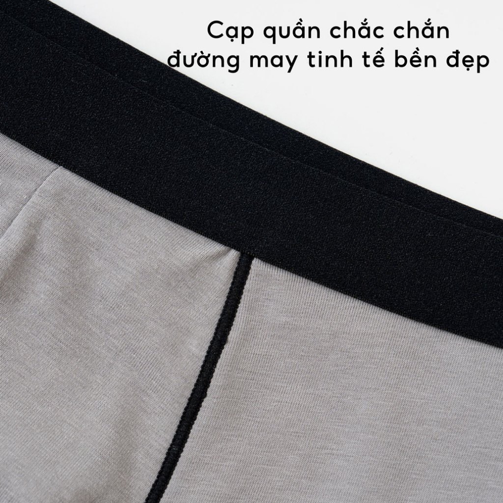 Combo 5 Quần Sịp Đùi Boxer Nam Ramsey Daily Raise Cotton Co Giãn 4 Chiều RC 602