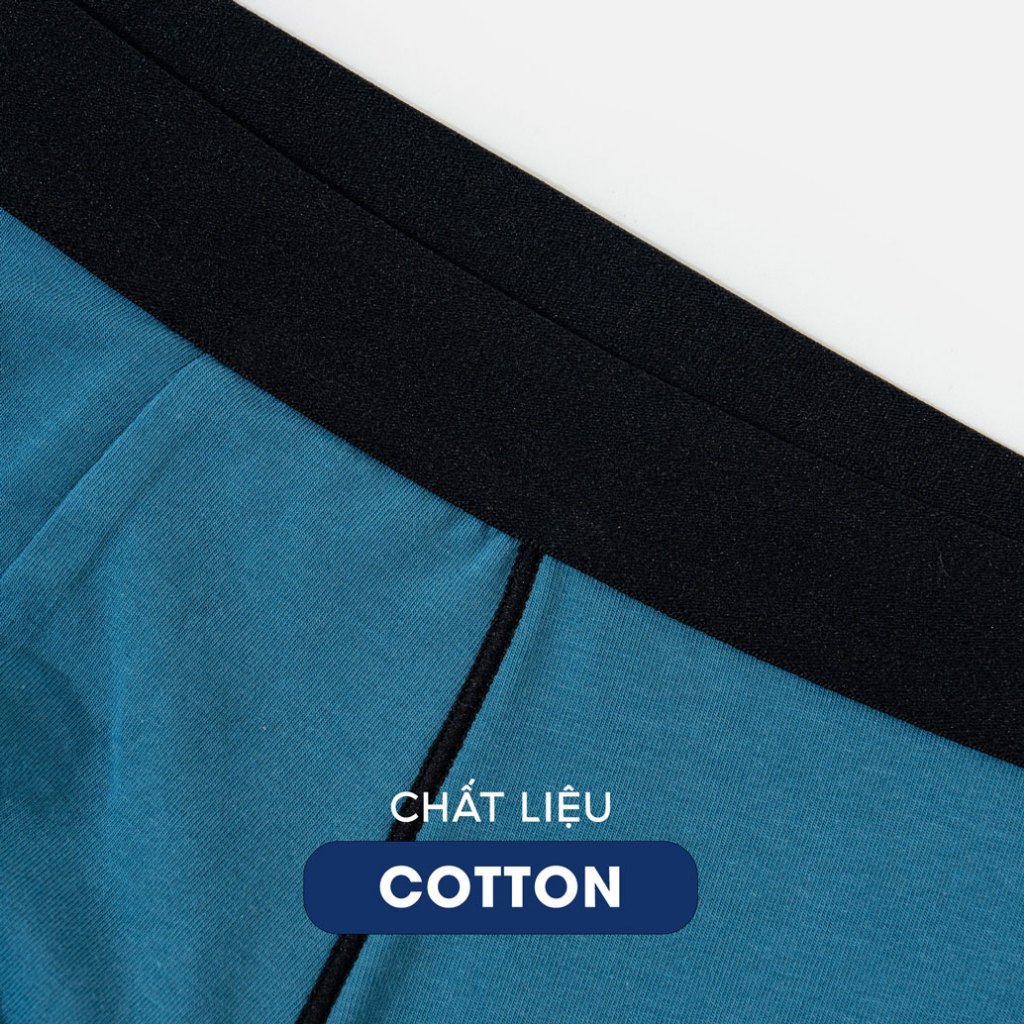 Combo 5 Quần Sịp Đùi Boxer Nam Ramsey Daily Raise Cotton Co Giãn 4 Chiều RC 602