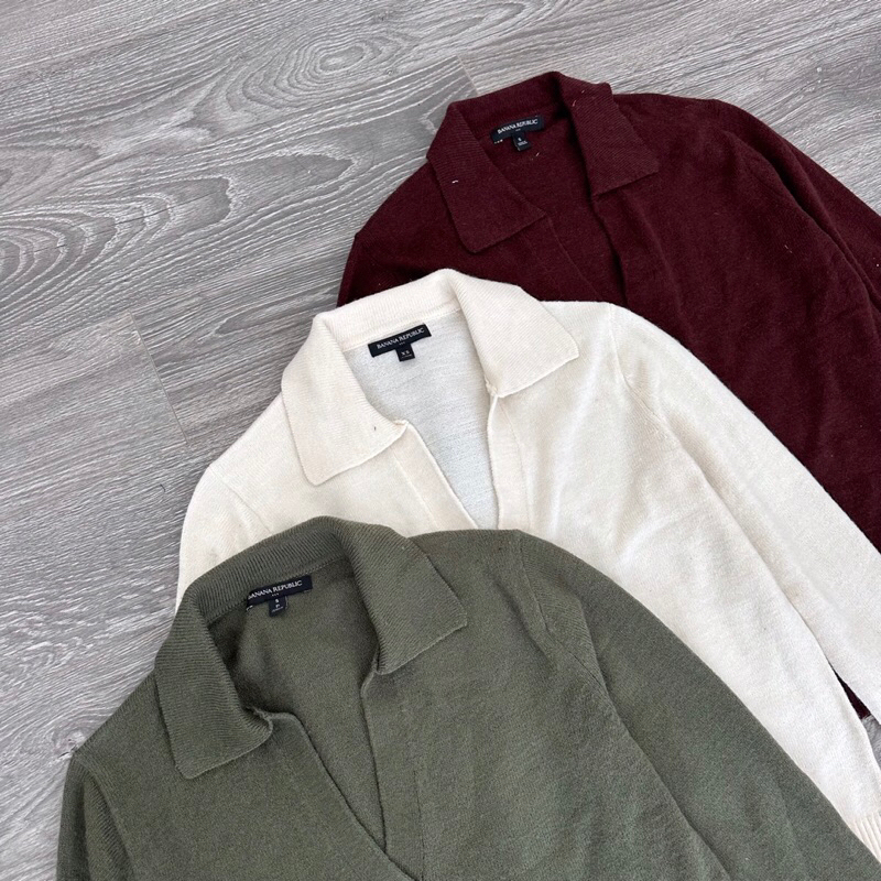 BEUCLOSET - Áo len tay dài BP chất mềm 3 màu