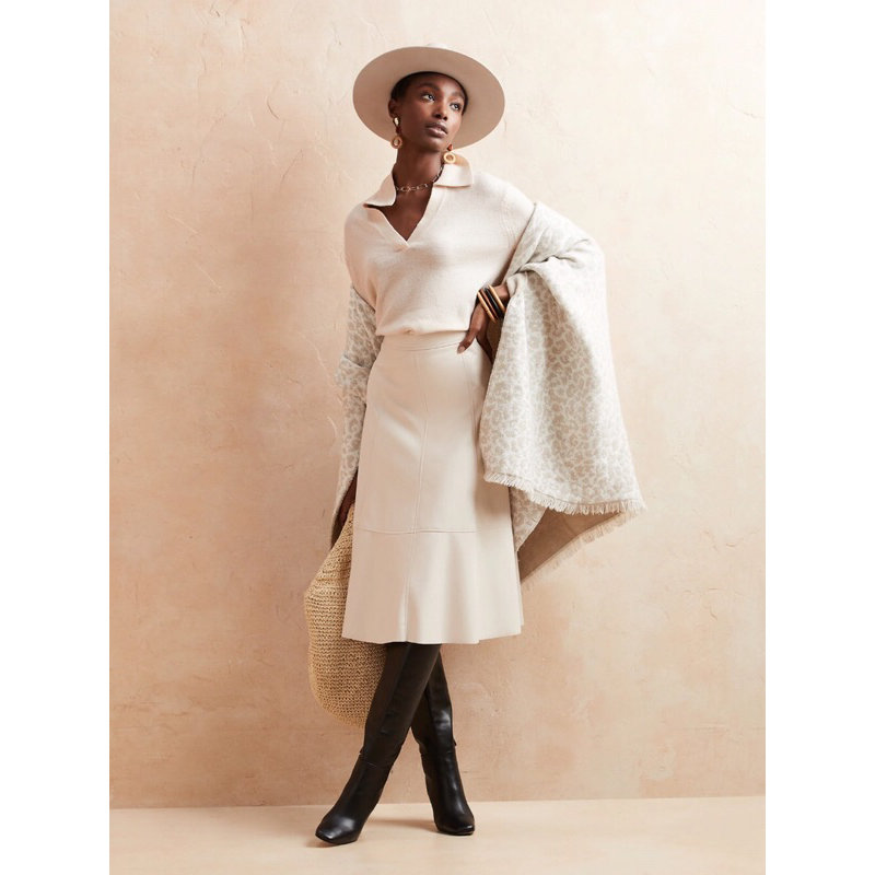 BEUCLOSET - Áo len tay dài BP chất mềm 3 màu