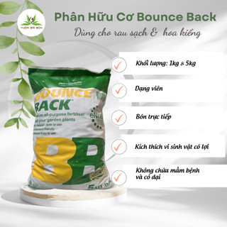 Phân hữu cơ BB Bounce Back nhập khẩu Úc gói 1kg