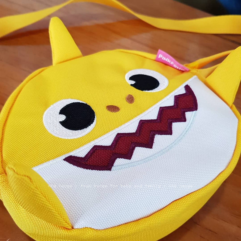 TÚI XÁCH ĐEO CHÉO PINKFONG BABYSHARK CHO BÉ