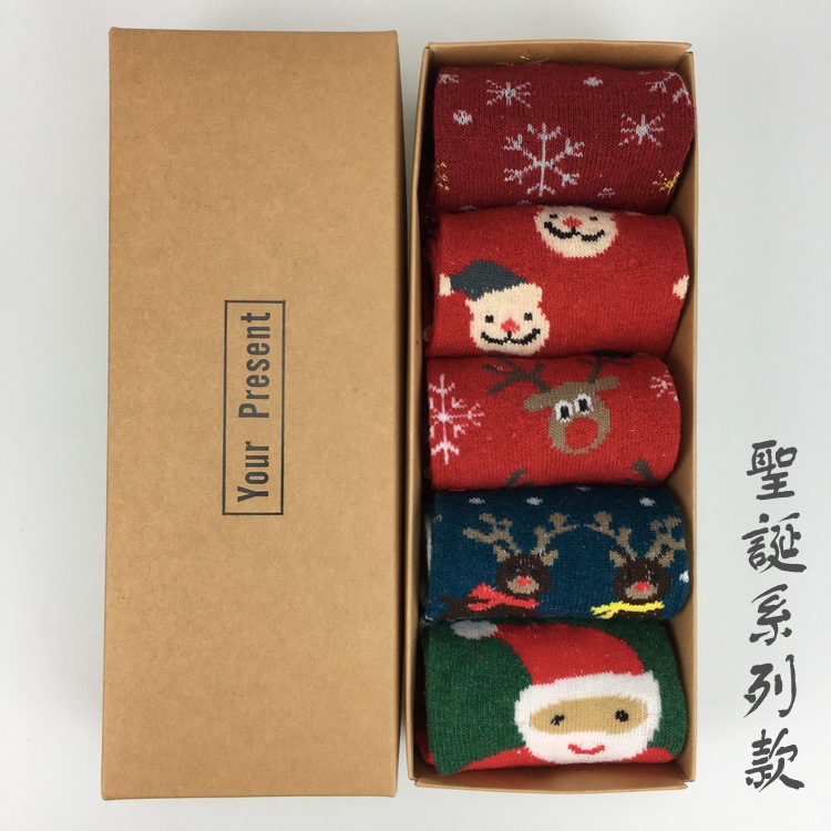 Sét 5 đôi tất NOEL Len cao cấp  TAT02