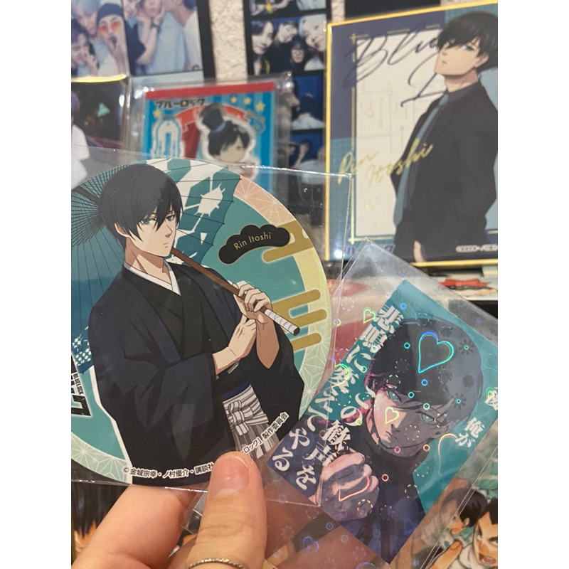 Thẻ ảnh Goods Rin Itoshi Bluelock chính hãng