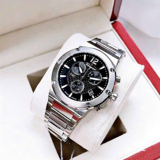 Đồng hồ nam Salvatore Ferragamo F80 42mm FIJ050017 dây kim loại chạy 6 kim chuẩn máy thuỵ sỹ Siz 42mm