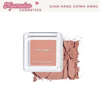 Phấn má hồng judydoll đơn sắc màu tone tự nhiên có ánh nhũ 2g