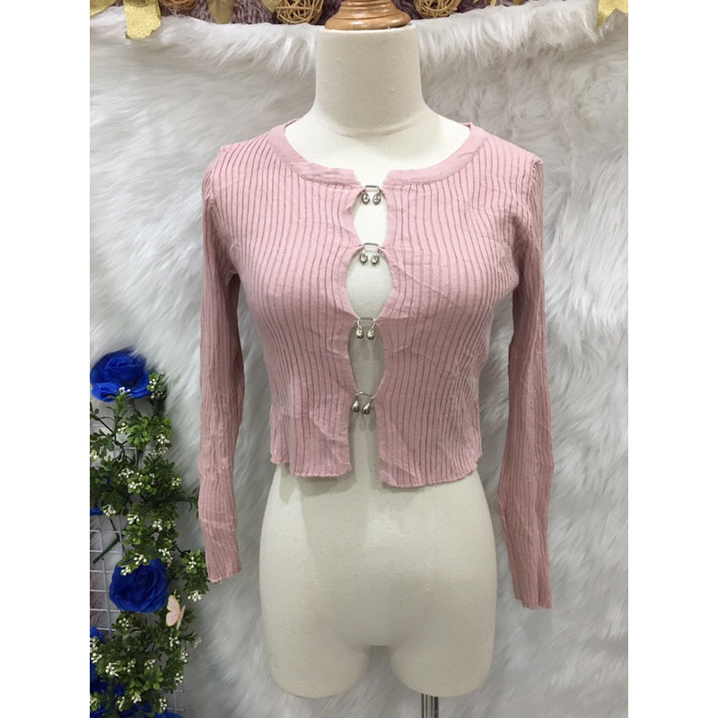 (#A66)Áo Len Tăm mặc phối  2 hand, Size S(#A66)🌹