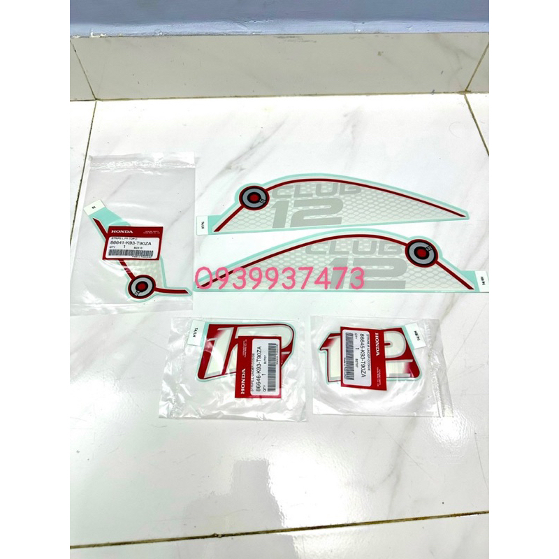 TEM SCOOPY HONDA THÁI 2019 hàng chính hãng thái lan