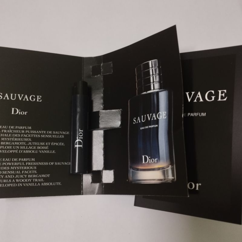 Nước hoa Dior, Nước hoa nam Vial Dior Sauvage EDP 2ml - Nước hoa nam chính hãng, Nước hoa hương quyến rũ