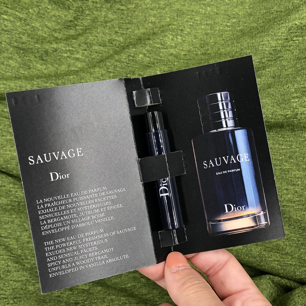 Nước hoa Dior, Nước hoa nam Vial Dior Sauvage EDP 2ml - Nước hoa nam chính hãng, Nước hoa hương quyến rũ