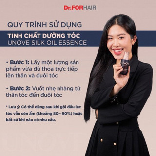 UNOVE Silk Oil Essence (Tinh chất dưỡng tóc bóng mượt không bết dính)