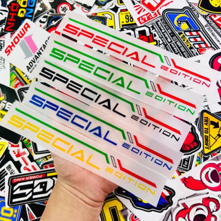 Tem Sticker Decal In Trong Chữ Special Dán Trang Trí Xe Sáng Màu, Tem Chống Thấm Nước Và Chịu Nhiệt