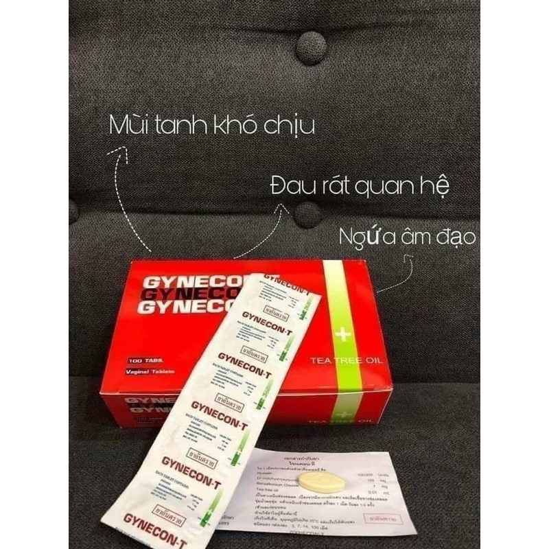 ✔️️️ Gynecon-t trà xanh thái lan 1 vỉ 5 viên chính hãng