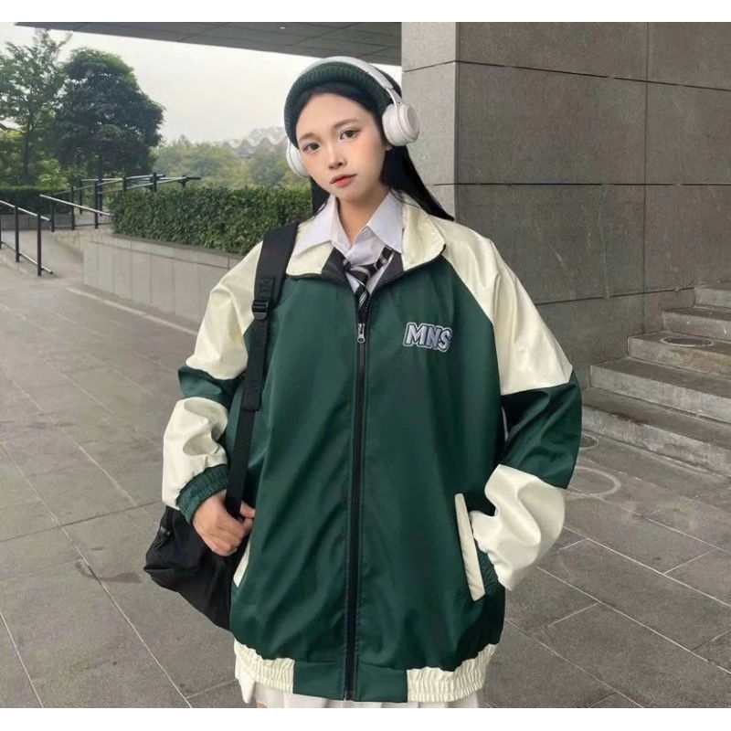 ÁO KHOÁC DÙ 2 LỚP, FORM RỘNG