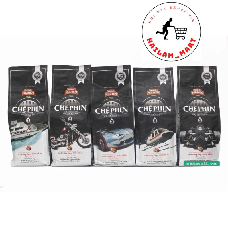 CÀ PHÊ TRUNG NGUYÊN PHA PHIN CHẾ PHIN 1-2-3-4-5