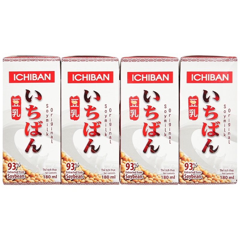 Sữa Đậu Nành Ichiban - 1 thùng 48 hộp