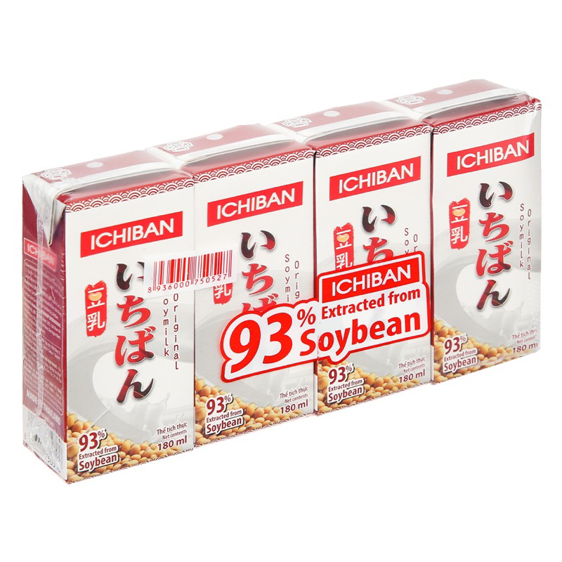 Sữa Đậu Nành Ichiban - 1 thùng 48 hộp