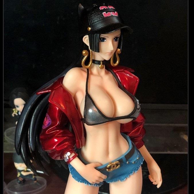 Mô hình One piece, Boa Hancock xinh đẹp phong cách cao 33cm, figure anime nữ decor trang trí PC