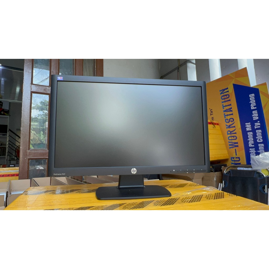 Màn Hình HP 22" ProDisplay - 22inch Full HD Fullbox tặng kèm cáp nguồn