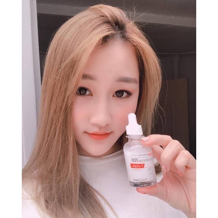 Serum Trắng Da 7day Whitening Program Glutathione 700 V-Ample