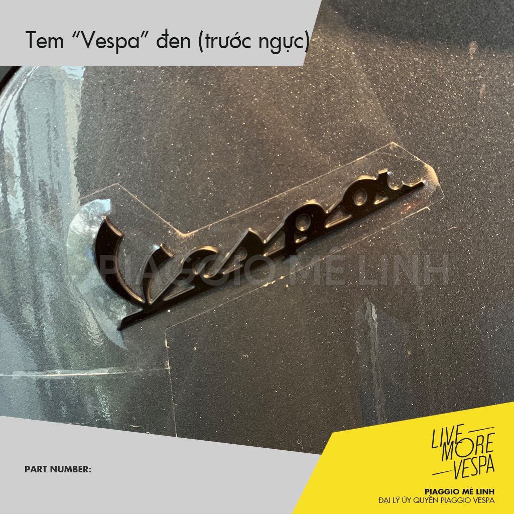 Tem Vespa Đen