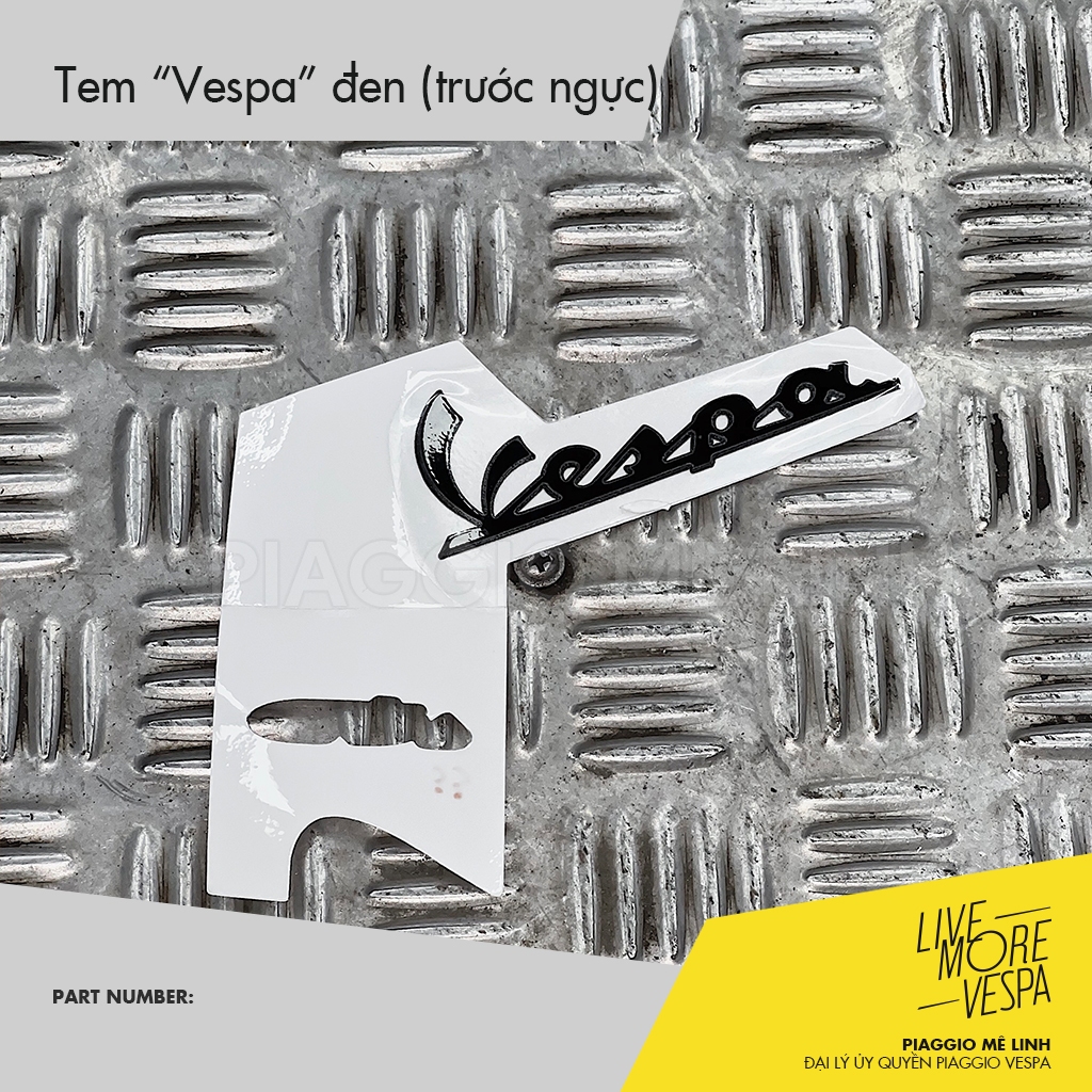 Tem Vespa Đen