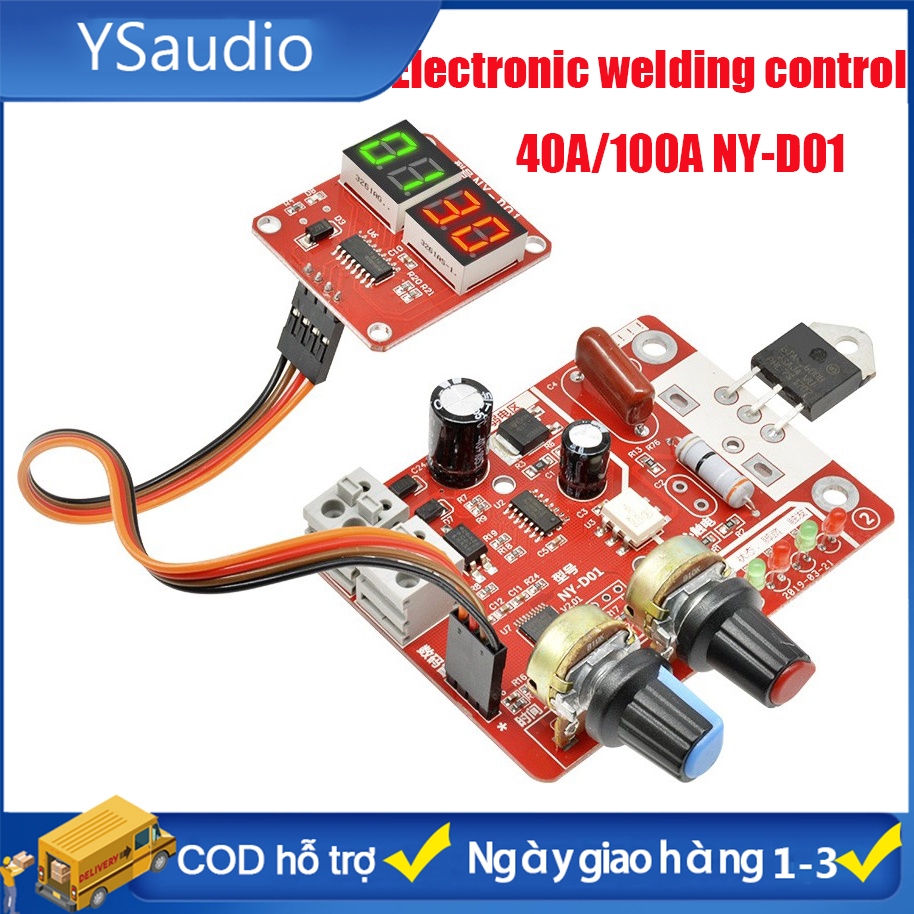 40A/100A Bảng Điều Khiển Hàn Điện Tử NY-D01 máy hàn điểm