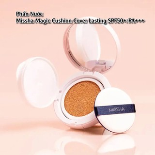 Phấn nước missha magic cushion cover lasting spf50+/pa+++ tone 21 23