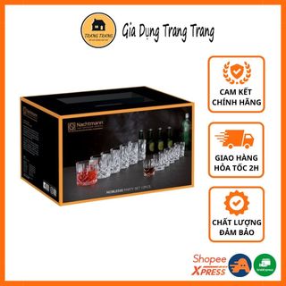 Bộ 12 cốc pha lê nachtmann noblesse party 102390 – vodka, whisky