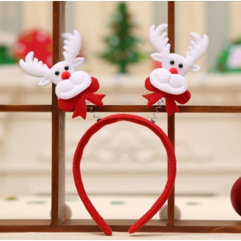 Bờm tóc noel, cài tóc giáng sinh cho bé đi chơi siêu cute